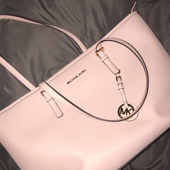 Michael Kors Handbags - MK large pink tote